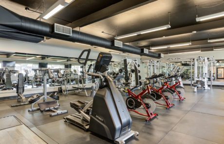 The gym at The Social Chico
